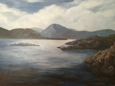 Western Isles, Scotland
Acrylic on canvas
30 x 40